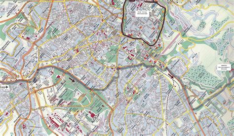 jerusalem street map english.